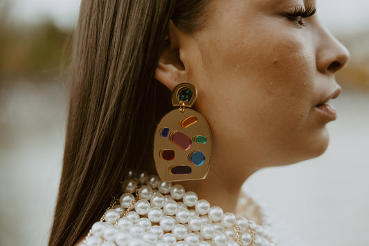 Legacy Lines: Generational Love Earrings