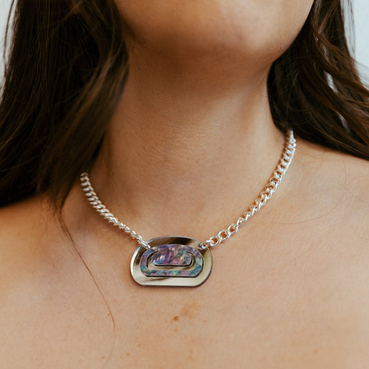 Abalone Ovoid Choker