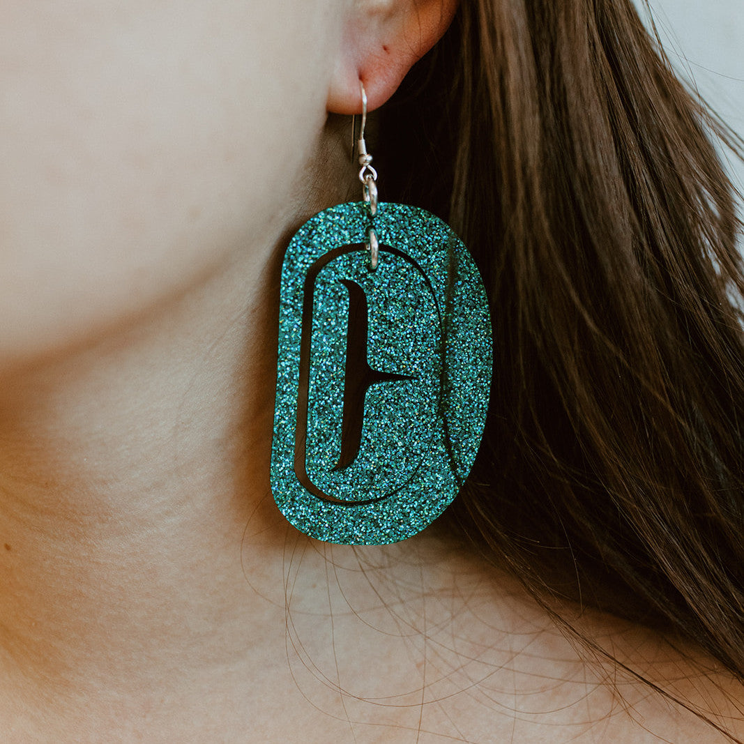 Large Ovoid Earring